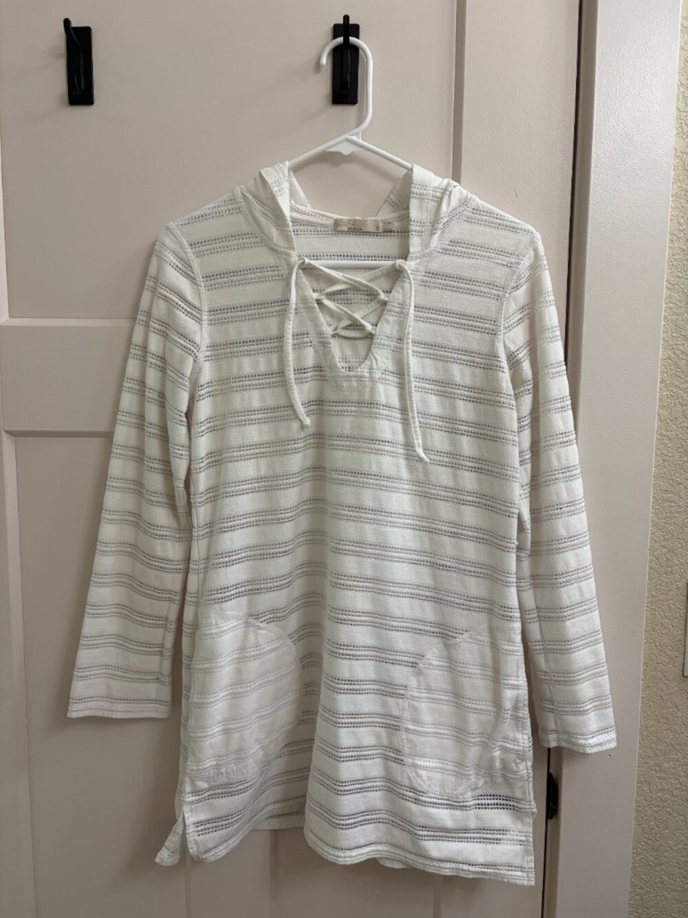 Women's Prana Mesh Cover Up with Pockets, Size S